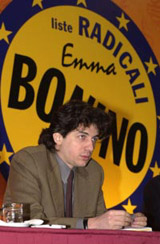 Марко Каппато, один из тех, кто поддерживает эсперанто в Европарламенте